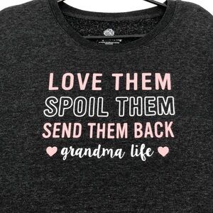 3/$25 Positive Tees Pullover Sweatshirt Size XXL (20) “Love Them Spoil Them…”